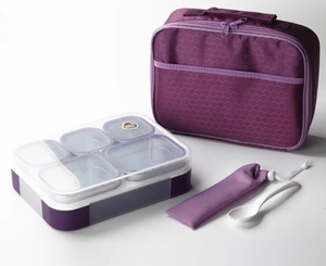 Thép không gỉ Hộp Ăn Trưa cho sinh viên ngăn duy nhất 1000ml rò rỉ bằng chứng máy rửa chén an toàn với túi ăn trưa muỗng nĩa bán buôn - Product Image 6