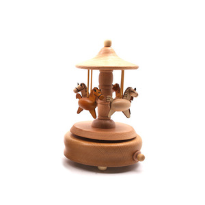<span class=keywords><strong>Carillon</strong></span> in Legno Personalizzato a Forma di Giostra, Decorazione Creativa per Regalo di Compleanno per Bambina, <span class=keywords><strong>Carillon</strong></span> in Legno Fatto a Mano - Product Image 3