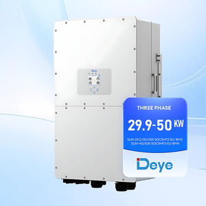 อินเวอร์เตอร์ไฮบริด Deye 30kw 35kw 40kw 50kw แบบสามเฟส สำหรับระบบโซลาร์เซลล์พร้อมแบตเตอรี่  พร้อมบริการหลังการขายครบวงจรในประเทศ - Product Image 5