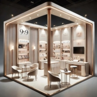 M & S Nouveautés Kiosque d'affichage de parfum Design Vitrine de parfum en bois Kiosque de parfum Stand Kiosque de parfum Kiosque de centre commercial moderne à vendre