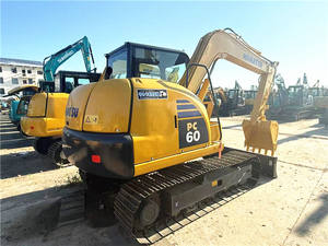 Pelleteuse sur chenilles Komatsu PC60 en bon état à vendre pelleteuse sur chenilles Komatsu PC60 PC130 PC160 PC200 PC220 d'occasion exportation commerce extérieur - Product Image 4