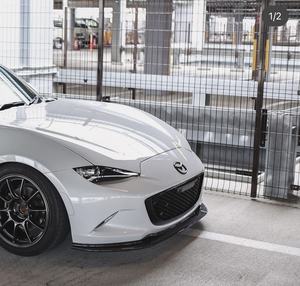 Parachoques delantero estilo LEG labio delantero de fibra de carbono para <span class=keywords><strong>Mazda</strong></span> MX5 ND2 - Product Image 4