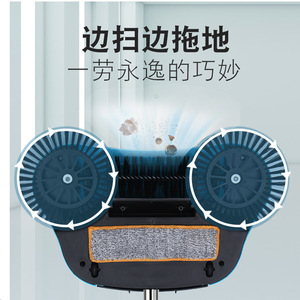 Tốt Nhất Bán Hộ Gia Đình Công Cụ Làm Sạch Tay Đẩy Quét Dài Xử Lý Sàn Sạch Quét Nhà 360 Xoay Sạch Máy - Product Image 5
