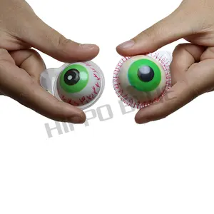 Own Brand Halal 3D Fruit Eyes Festive Candy Supplier Customized Bottle Packaging Fujian Wholesale Candy Sweet Gummy Candy