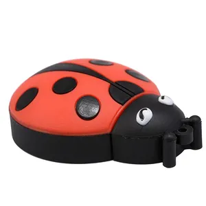Memoria USB de Silicona de Alta Velocidad con Diseño de Lindo Escarabajo o Mariquita, Personalizada, <span class=keywords><strong>Mini</strong></span>, 64GB 32GB 16GB 4GB - Product Image 4