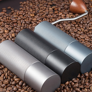 Molinillos de Café Manuales con Muelas de Acero Inoxidable y Aluminio, Diseño Personalizado, Mango Curvo, HF-KCG034 PRECIS - Product Image 4