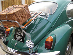 Portaequipajes de Acero Inoxidable para Tapa de Motor Compatible con VW Tipo 1 Beetle/Escarabajo 1946-1967 - Product Image 2