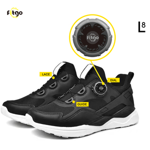 2021 New Fitgo Rollen knopf Tali Putar No Tie Schnürsenkel Zifferblatt Schuhe Verschluss Schloss Schnür verschluss system für Turnschuhe Freizeit schuh - Product Image 6