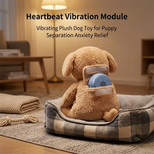 Almohada Vibratoria Personalizada con Activación por Presión Sensorial, Vibración de Latidos Cardíacos, Grabación de Voz de 30s, Caja de Música, Sonido <span class=keywords><strong>Relajante</strong></span>, Ayuda para Dormir - Product Image 3