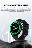 Montre connectée 1,43 pouces AMOLED GPS Appel Bluetooth Étanche 3ATM Plus de 100 modes sportifs Cadrans de montre