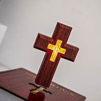 Precio de fábrica Regalos de Navidad Biblia de levitación magnética Artículos para el hogar Cruz flotante de levitación única Biblia Decoración para el hogar