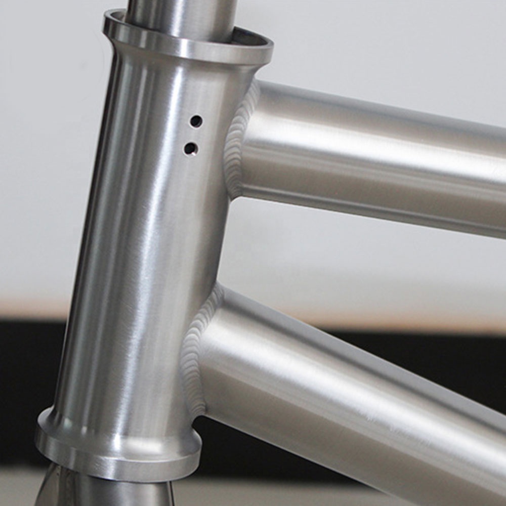 Bmx-チタンフレームセット,自転車アクセサリー,フォーク,20インチ,6