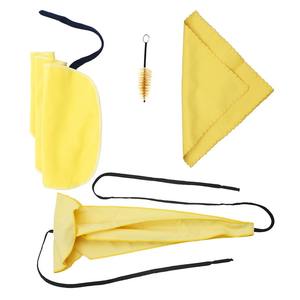 सैक्सोफोन सैक्स सफाई देखभाल किट 3 पीसी सफाई कपड़े + मुखपत्र ब्रश संगीत उपकरण रखरखाव उपकरण - Product Image 2