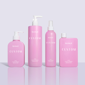 Tùy chỉnh màu hồng và in chai vuông, chai tròn, lọ hình bát và lọ tường dày rõ ràng - Product Image 1