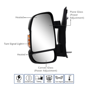 Farwide specchietto retrovisore sinistro per Citroen Jumper Fiat Ducato <span class=keywords><strong>Peugeot</strong></span> <span class=keywords><strong>Boxer</strong></span> <span class=keywords><strong>2006</strong></span> - 2023 - Product Image 3