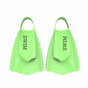 Aletas de Natación Portátiles OEM de Silicona para Entrenamiento Equipo de Buceo y Snorkel Aletas Cortas de Calzante Completo - Product Image 3