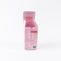 Boîte de présentation personnalisée en carton recyclable pour capsules de pilules avec doublure en éponge, gaufrage, papier de qualité alimentaire pour la vente au détail