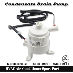 ปั๊มน้ำทิ้งแอร์ DC รุ่น PSB-12-L1000 สำหรับเครื่องปรับอากาศ HVAC ปั๊มน้ำคอนเดนเสท ZKBP-1-10-4-1 อะไหล่ทดแทน - Product Image 1