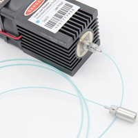 Daya tinggi 520nm 650mW untuk serat hijau-modul Laser gabungan untuk pencitraan medis