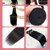 Extensions de cheveux humains bruts 100 % naturels, lisses, à double trame, pour femmes, 10-32 pouces, en lots – Meilleures ventes