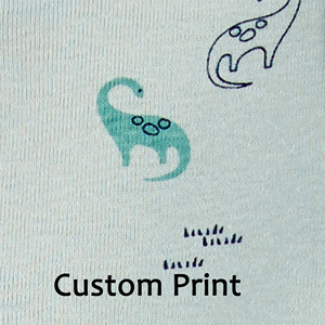 Stampa di cartoni animati tutine di vestiti per bambini a strisce ricamate vestiti per bambini modello personalizzato applique altri vestiti per bambini - Product Image 5