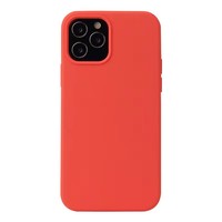 Funda de Teléfono Personalizada de Silicona Líquida Real, Ecológica, Antigolpes, de Color Puro para 16/15/14/13/12/11 Pro