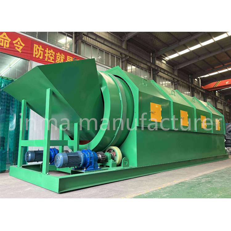 Тяжелый портативный троммель для почвы, цена, ротационный троммель, экран для песка, гравия, троммель