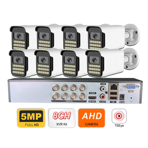 TSEye 8CH 5MP Supports Two-way Conversation Simulates 8CH CCTV Camera System with IP66 Waterproof Night Vision Capabilities - Product Image 1