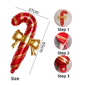 Decorazioni Natalizie Palloncini Gonfiabili da 30 cm Design Bastoncino <span class=keywords><strong>di</strong></span> Zucchero <span class=keywords><strong>per</strong></span> <span class=keywords><strong>Adulti</strong></span> <span class=keywords><strong>per</strong></span> Feste - Product Image 6