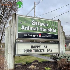 لوحات حروف من البلاستيك الشفاف المخصص لوضع علامات رسائل قابلة للتغيير - Product Image 6