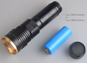 Săn Bắn Ngoài Trời Rộng Chùm Sáng Xhp50 Zoom Có Thể Sạc Lại 1000Lm Chiến Thuật Đèn Pin - Product Image 4