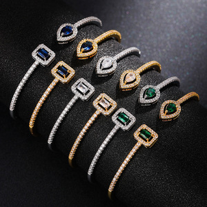 Minimalist Open Cuff Bracelet for Women Elegant Party Fashion Jewelry Gift - Product Image 2