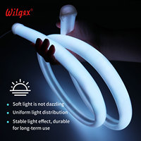 Bande LED néon flexible T25 ultra-uniforme à 180 degrés, à courant constant IC, sans points lumineux, en silicone de qualité alimentaire, 24V