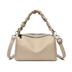 Bolso de Hombro de PU con Patrón Geométrico Vintage para Mujer, con Cierre de Cremallera y Forro de Poliéster, Modelo 288 - Para Todas las Temporadas - Product Image 5