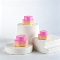 Pot en plastique dégradé du fabricant 2ml 5ml 15ml 30ml – Emballage vide pour gel à ongles, pot pour gel de construction, pour nail art et extension d'ongles