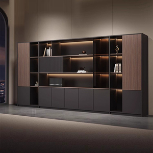 WJG-205X Archivador de Oficina <span class=keywords><strong>Bosss</strong></span>, Mueble de Madera para Archivos, Librero de Pared, Archivador de Documentos Independiente - Product Image 1