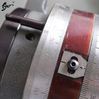 Tiger Cnc Indexing Spacers, Tête de division rapide compacte, Installation horizontale et verticale, Mandrin à 3 mors pour fraisage haute précision