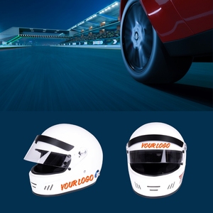 Nuevo Casco Integral Profesional para Carreras de Autos TBRACING 8859-2015 y Aprobado por Snell HE-02 con Material Compuesto de Alta Calidad HE-02 Profesional P - Product Image 1