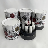 Tube en carton biodégradable de haute qualité, recyclable, écologique, personnalisé et fait main, vente en gros Rical Keung RK-0007