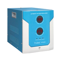 Régulateur de tension automatique monophasé de bureau avec relais stabilisateur, entrée 90V-280V/140V-260V pour lampes domestiques