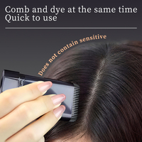 Pewarna Rambut Stick Private Label Black Dressing Wand Alami Berpigmen Tinggi Tahan Lama Tahan Air Aman Anti Keringat Unisex