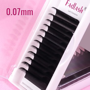 Fadlash Plateaux de Cils Personnalisés Extension de Cils Volume Soie Cils Doux en Gros Extensions de Cils Individuels - Product Image 3