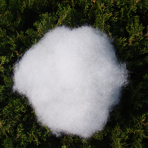 Fibre de polyester siliconée recyclée 15D 32mm, matériau de rembourrage, <span class=keywords><strong>coton</strong></span> PP moelleux à haute résilience pour oreiller et jouet - Product Image 2