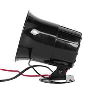 Klaxon de voiture universel 12V 20W, son à 3 tons, alarme sonore forte, sirène d'incendie, haut-parleur, accessoires automobiles pour moto
