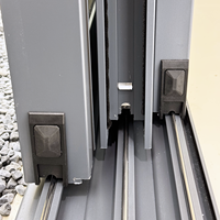 Fenêtre coulissante en verre avec cadre en aluminium étanche et moustiquaire de sécurité pour balcon, certifiée AS2047, fenêtre en alliage résidentielle, fabrication en usine