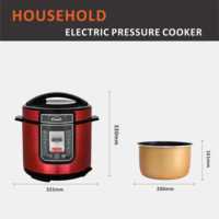 Ewant5L 6L Pressure Cooker Komersial Peralatan Dapur Rumah Tangga Multifungsi Digital Otomatis Electric Pressure Cooker