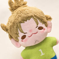 Poupée en peluche garçon sportif personnalisée, cheveux courts et duveteux, tenue décontractée en jersey vert, objet de collection, vente en gros