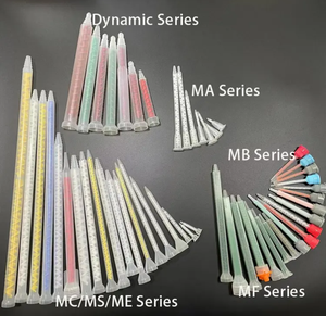 Embouts de mélange de matériaux d'impression <span class=keywords><strong>dentaire</strong></span> en silicone de 50ml Tube jetable violet Dentisterie Caoutchouc transportant un mélange de <span class=keywords><strong>ciment</strong></span> <span class=keywords><strong>dentaire</strong></span> en plastique - Product Image 6