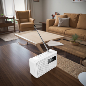 Tự động kỹ thuật số FM Radio với LCD hiển thị di động Bluetooth DAB/DAB + AC Power AM chức năng đồng hồ-cho On-The-Go sử dụng - Product Image 2