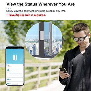 GIRIER Smart Life Security Door Magnet Alarm Tuya Window Sensor for System Magnetic Contact - Product Image 3